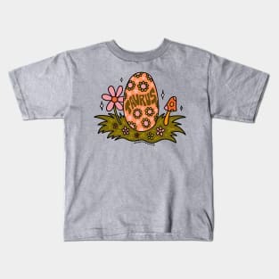 Taurus Easter Egg Kids T-Shirt